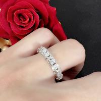 Andara Anillo de Plata Esterlina con Zirconia AAA Diseño Tejido de Plata para Mujer - details 7