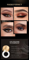 IMAGIC Gel de Eyeliner Impermeable Duración de 24 Horas Kit de Maquillaje con Pincel - details 4