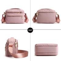 Bolsos cruzados para mujer, bolso de hombro con múltiples bolsillos, bolso de mensajero impermeable, bolso lateral con correa ajustable - details 0