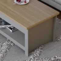 Diseños Arlington-Mesa de café, Madera de ingeniería, Gris, H 40,5 x W 105 x D 47 Cm - details 3