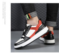 Zapatos casuales de moda de cuero nuevos, zapatillas de hombre con plataforma blanca - details 20