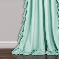 Cortinas de Estilo Princesa Nórdica con Flecos Decorativas en Color Sólido para Sala de Estar Dormitorio Material de Poliéster 100% Tema Romántico Cortinas Lavables de Largo 260cm y Más - details 20
