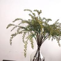 Planta Artificial de tacto Real, rama de fruta, arte Floral hecho a mano, plantas verdes simuladas, plantas falsas realistas, decoración de jardín al aire libre - details 12