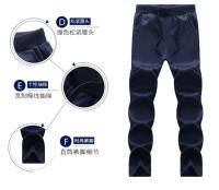 Conjunto deportivo de dos piezas para hombre, chándal de talla grande, primavera y otoño, novedad - details 10