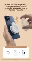🔥   Anillo Magnético de Luz 3 en 1 para Teléfonos 💡   - Kit de Iluminación Profesional con Espejo de Maquillaje y Soporte Plegable (3 Temperaturas, 500mAh, Tipo-C) - details 6
