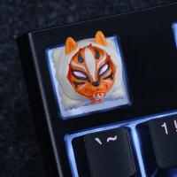 ECHOME Anime Keycap Set - Teclas personalizadas con arte original de Kitsune Perfil Cherry para teclados mecánicos Kits HOT KEYS HKP Accesorios Gaming Artesanales con diseño exclusivo. Compatibles con teclados estándar, ideales para jugadores y coleccioni - details 13