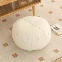 Cojín de suelo portátil de estilo japonés, cuadrado/redondo de cuero PU, muelle para sentarse, cojín suave y grueso para sala de estar - details 3
