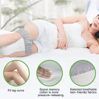 Almohada de pierna y rodilla para dormir de lado con diseño ergonómico, almohada de pierna para el embarazo, dolor de cadera y articulaciones - details 7