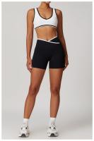 Sujetador deportivo con correa ancha para el hombro, sujetador de Yoga de una pieza resistente a los golpes, Top de Fitness al aire libre para mujer - details 18