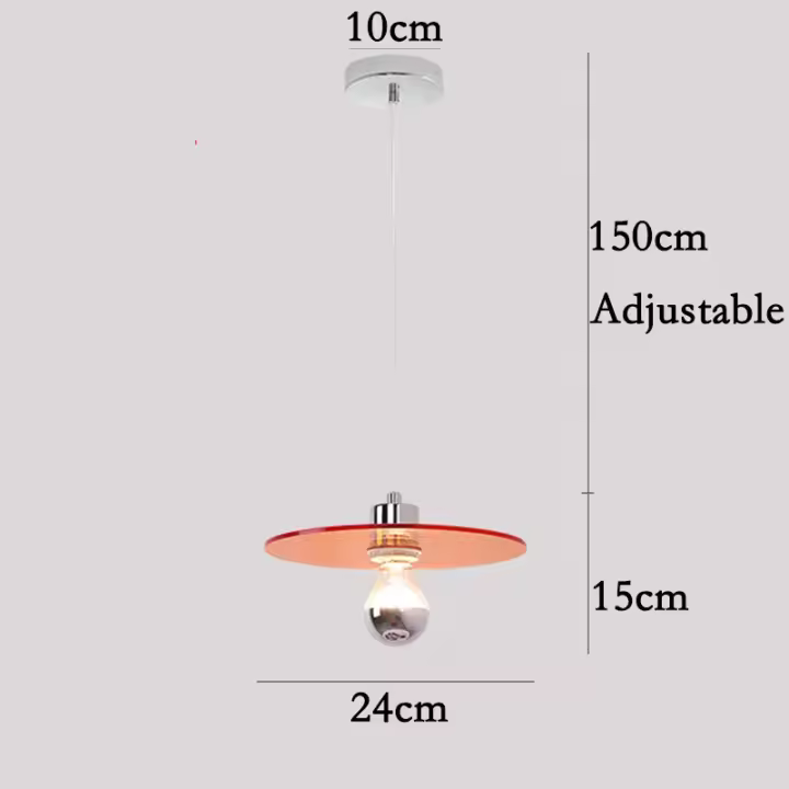 Lámpara de araña nórdica para comedor, lámpara colgante moderna Bauhaus, lámpara colgante para mostrador de bar, lámpara de techo tipo lámpara de isla de cocina - 1