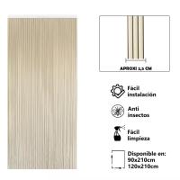 Cortina Plana de PVC Anti insectos para Puerta Exterior o Interior, Material PVC – Libre de Insectos - details 2