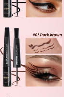 Maquillaje Maxfine Dip-fitting Liquid Eyeliner Pen Set impermeable y a prueba de aceite sin manchas El producto genuino es muy fino - details 2