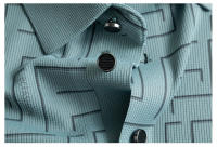 Polo de Moda de Verano para Hombres Alta Gama, Estampado, Manga Corta, Transpirable, Doble Apertura - details 21