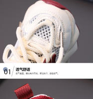 Nuevos zapatos deportivos transpirables para niños de una sola red - details 3