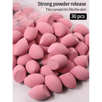 Juego de 30 esponjas de maquillaje KOSSHOW duras y duraderas, adecuadas para todo tipo de piel, tamaño 6 cm - details 4