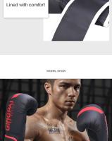 Profesional 6/8/10/12/14oz Bo PU Muay Thai MMA profesión Kickbo adultos saco de arena guantes de entrenamiento equipo - details 9