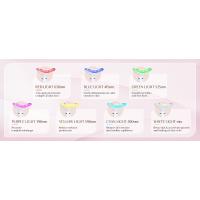 Máquinas galvánicas de 7 colores: terapia de luz roja para rostro y cuello, herramienta de masaje facial para arrugas, papada, masajeador facial vibratorio con térmicas - details 2