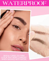 Temu Xiyin Lápiz de Cejas de Agua y Resistente al Sudor Duradero para Belleza y Cuidado de la Piel Facial - details 4
