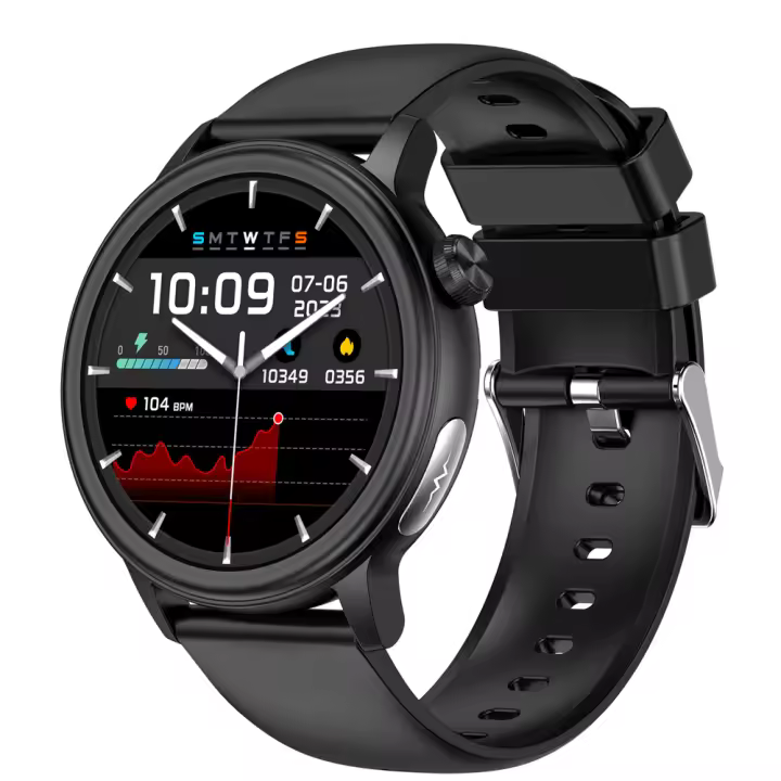 Reloj inteligente ET470, device with Detección de frecuencia cardíaca, Bluetooth, Llamadas, respiración, entrenamiento, Mode de ejercicio, Recordant sedentary, novedad de 2024 - 1