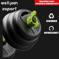 Juego de mancuernas multifuncionales ajustables, rizos y barra recta, rueda ABDOMINAL, PUSH-UPS, envío rápido desde Europa - details 18