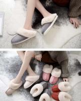 Zapatillas de explosiones para mujer, zapatos de algodón suaves y transpirables de EVA cálidos para el hogar, venta al por mayor, Otoño e Invierno - details 10