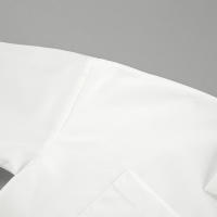 Otoño Invierno nueva camisa elegante de manga francesa ceñida a la cintura con sentido del diseño y vestido largo de moda con abertura - details 17