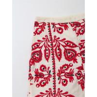 2025 primavera y verano nuevo estilo europeo y americano de las mujeres de la moda de la calle casual versátil pantalones cortos bordados de cintura alta 273 - details 4