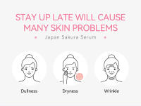 Sérum Blanqueador Sakura Anti-envejecimiento, Desvanecimiento de Líneas Finas, Ajuste de Poros, Mejora del Melanina, Hidratante para Piel Brillante - details 2