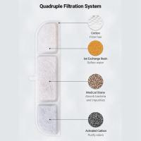 6 filtros de carbón activado para fuente de agua para gatos WFP6 filtros de repuesto para bebedero automático para mascotas - details 3