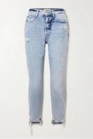 Jeans de Denim Recto de Cintura Alta para Mujeres Nueva Colección Primavera-Verano 2025 - details 0