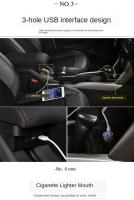 Adecuado para Peugeot 2008 reposabrazos 2012-2018 CA carga USB piezas de modificación automática accesorios de coche detalles internos - details 6