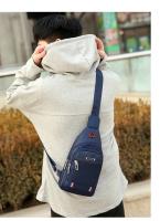 Bolso de hombro de gran capacidad para hombre, bolsa cruzada de pecho, Oxford, informal, para viajes al aire libre, multifunción - details 9