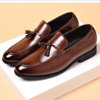 Zapatos de cuero informales para hombre, calzado de verano, estilo británico - details 4