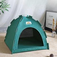 Tienda de campaña para mascotas, nido para gatos y perros para todas las estaciones, esterilla de verano para exteriores, casa plegable transpirable - details 0