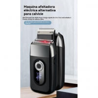 Afeitadora Eléctrica de Vaiven Cortadora de Pelo de Peluquería con Pantalla LCD Digital - details 6