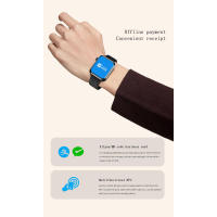Reloj Inteligente de Fiyas Series 8 Pulsera con Llamadas, Bluetooth, NFC, Display de Temperatura Corporal Para Hombres y Mujeres Compatible con IOS y Android - details 12