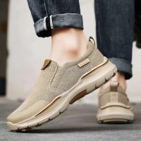 Nuevos zapatos deportivos informales antideslizantes de lona a la moda para hombre, marca Ins famosa a bajo precio de talla grande 47 - details 2