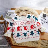 Suéter de Terciopelo de Peluche para Niños Ropa de Invierno Gruesa con Estampado - details 1