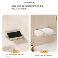 Estante de pared plegable, placa plegable, soporte para teléfono, soporte para papel de cocina, estante montado en la pared para ahorrar espacio, dormitorio - details 7
