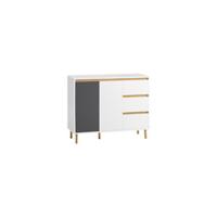 Aparador Cocina Cómoda Armario de Almacenamiento Buffet de Cocina L90 x D40 x H148cm ES - details 19