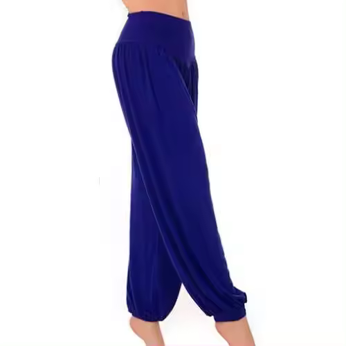 Pantalones de yoga deportivos de algodón para mujer. - 1