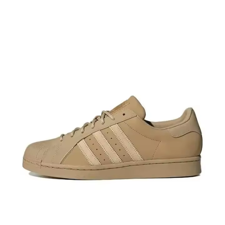 Leten Originals Superstar negro blanco ligero cómodo antideslizante Low-top Casual zapatos de tabla para hombres y mujeres calcomanía - 1
