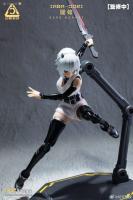 Huanyu tecnología que pretende ser un ángel de batalla serie ABA-002 Dark Bee figura de acción ensamblaje juguetes regalos de modelismo para niños - details 9