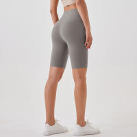 Hamidou-pantalones cortos de Yoga para mujer, mallas deportivas transpirables, de cintura alta, para entrenamiento y gimnasio - details 56
