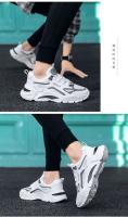 Zapatos deportivos informales para hombre, ropa deportiva transpirable de malla con logotipo de marca para caminar - details 11