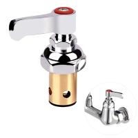 Reemplazo de grifos de latón para cocina, montaje de vástago de mango lateral caliente 002714-40, uso comercial con rendimiento - details 0