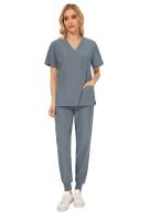 Uniforme médico ajustado para mujer, conjuntos de batas, accesorios de enfermería, batas de cirugía hospitalaria, clínica Dental, salón de belleza, ropa de trabajo - details 30