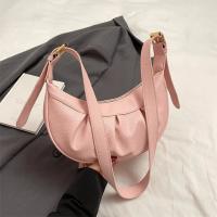 Bolso cruzado plisado de estilo coreano, bolso ligero de Color sólido de PU, bolso de mano de cuero suave, bolso de hombro para mujer - details 33