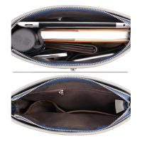 Bolso Crucero de Hombre a la Moda Bolso Mensajero Sólido de Color para Viajes Cortos y Negocios - details 17