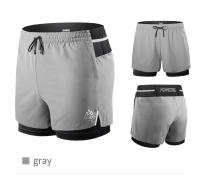 Pantalones cortos deportivos AONIJIE F5102 para hombre con secado rápido preventión de malos de vestuario para correr gimnasio fútbol tenis - details 21